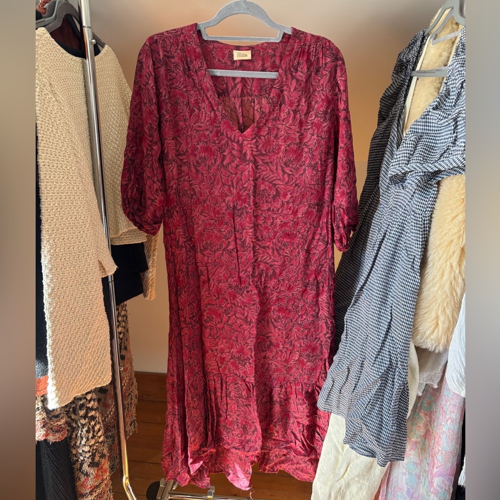 From, Mila Block Printed Dress size small